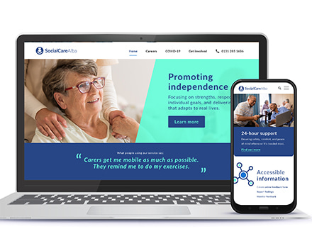 Social Care Alba: Unified digital communication system